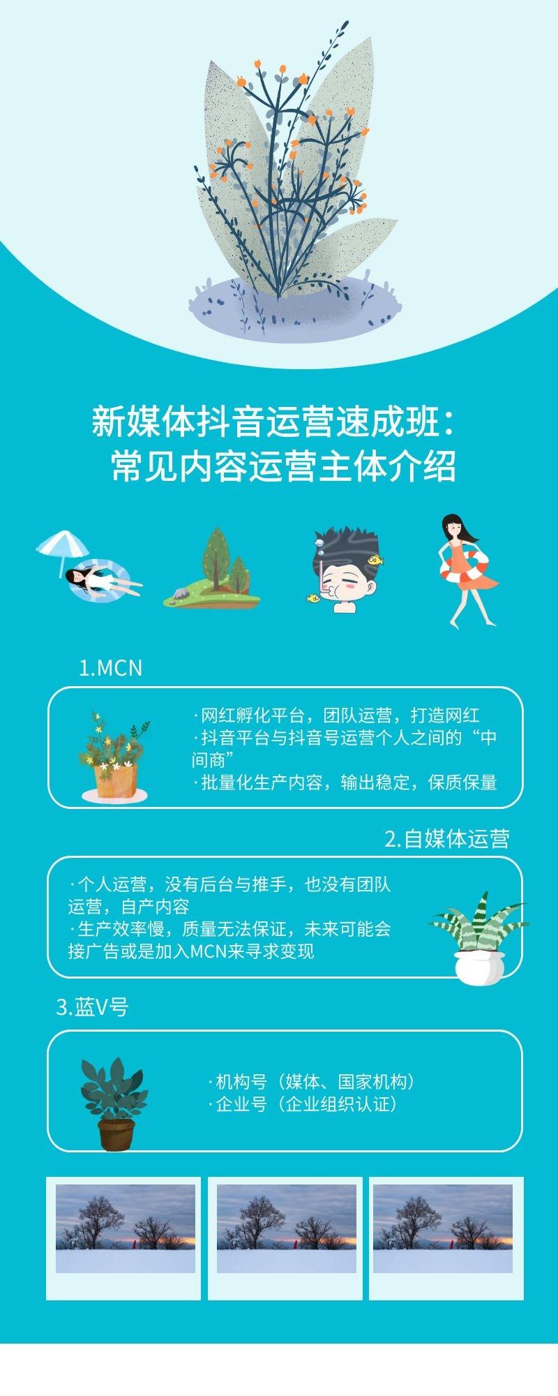 新媒体抖音运营速成班：常见内容运营主体介绍