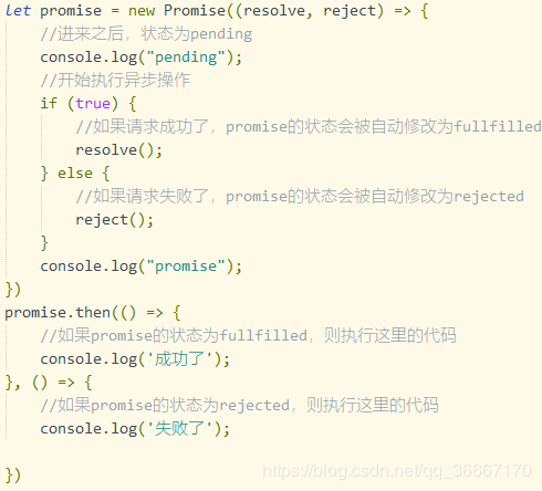 【Promise】一文带你了解promise并解决回调地狱 【Promise】一文带你了解promise并解决回调地狱