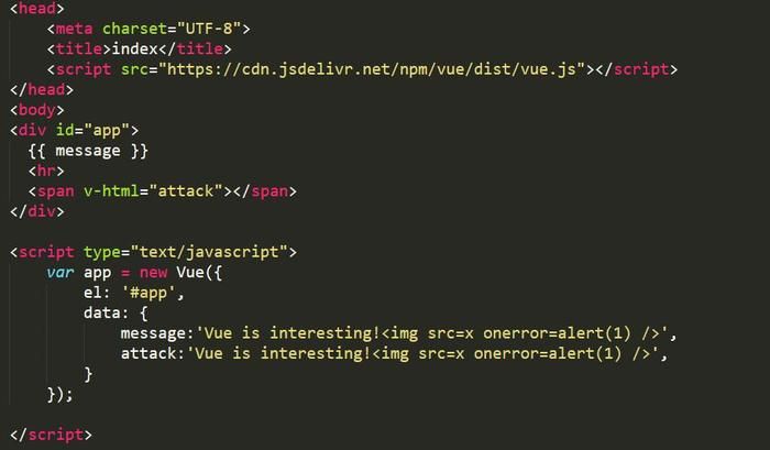 前端XSS攻击场景与Vue.js处理XSS的方法:vue-xss 前端XSS攻击场景与Vue.js处理XSS的方法:vue-xss